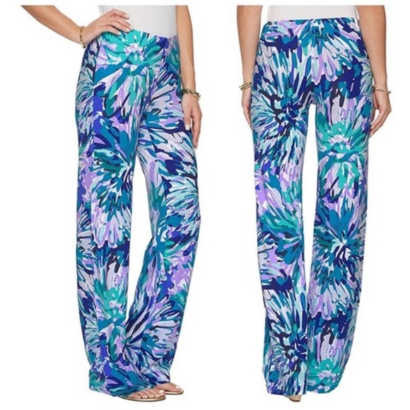 Lilly Pulitzer Pants & Jumpsuits Lilly Pulitzer May Palazzo Pant In Off Tropic Small